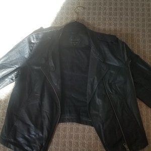 Black Leather Jacket by Sanctuary